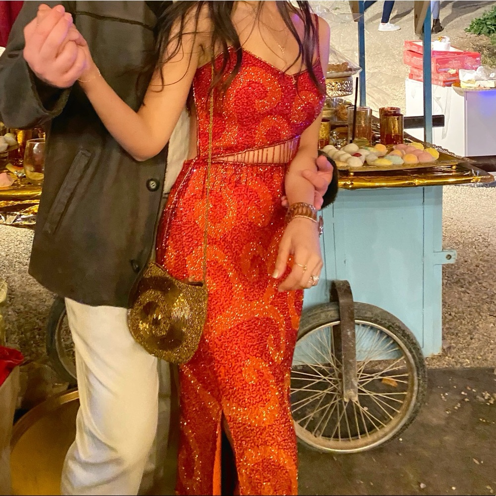 Vintage Beaded Dress